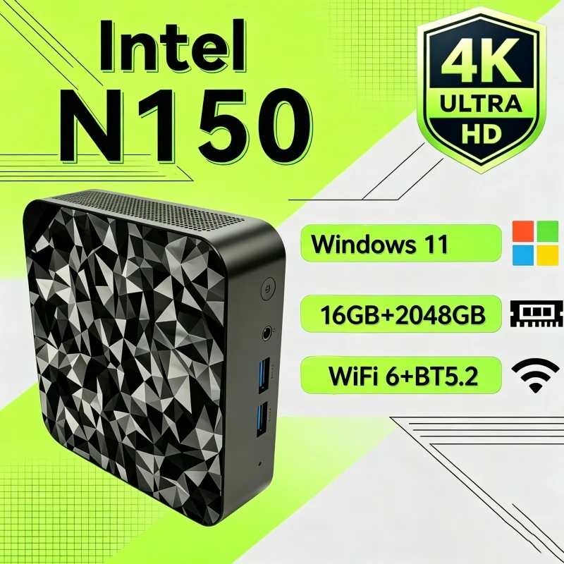 Gaming Console Windows - 2026 Stellar Core N150 MINI PC