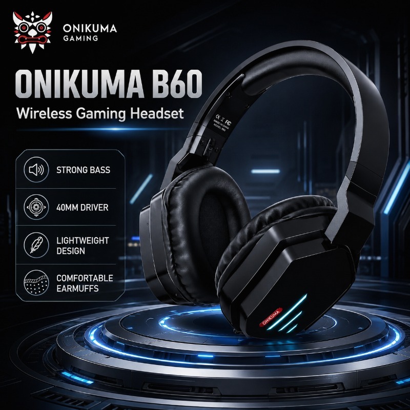 Gaming Console In Amazon - Cuffie stereo wireless da gioco ONIKUMA
