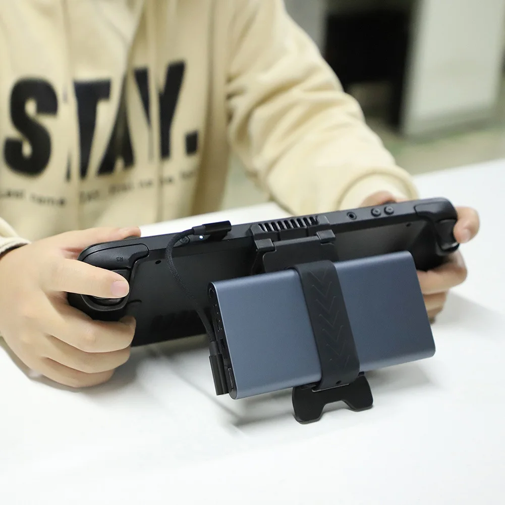 Gaming Console Steam Deck - Supporto per Power Bank per Console