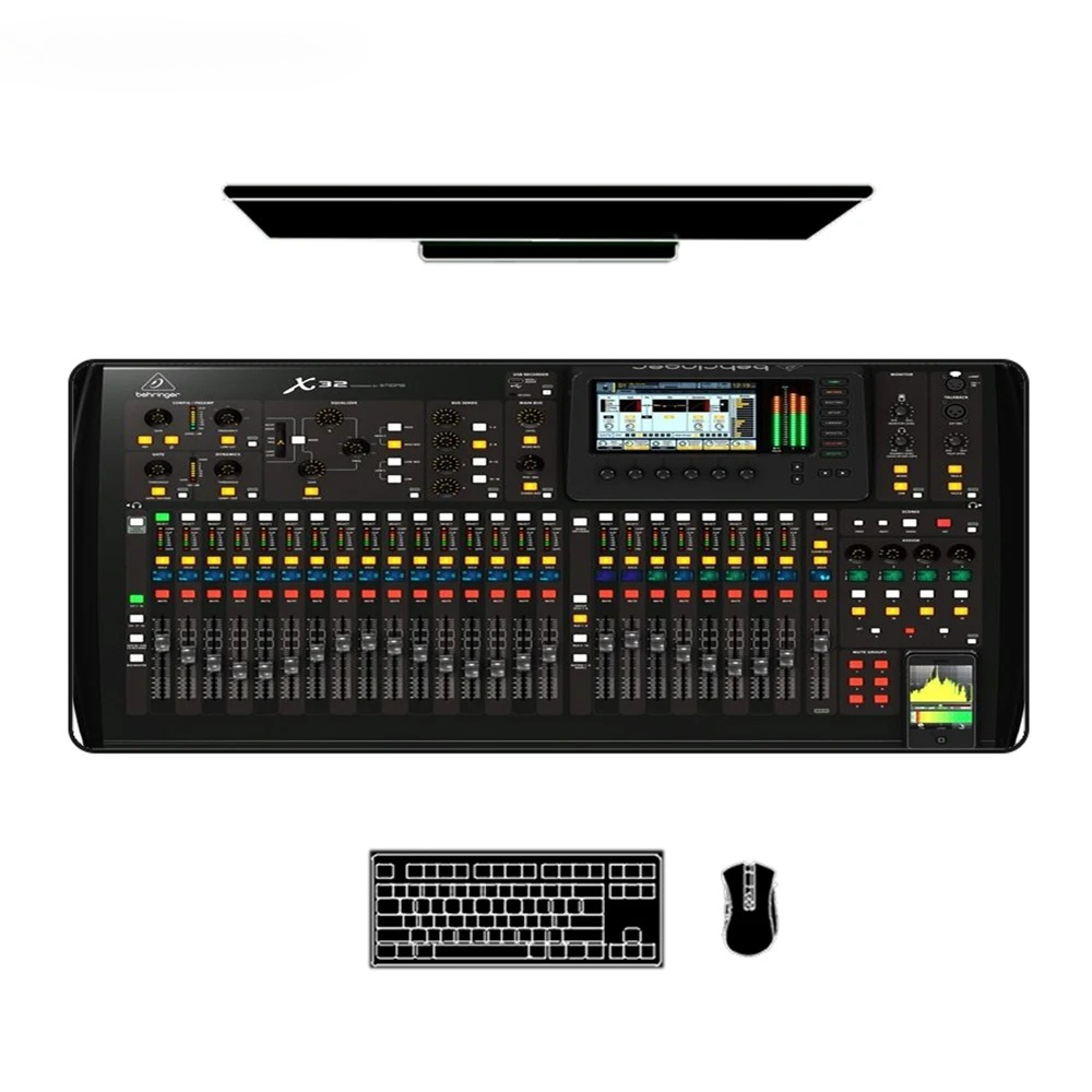 Gaming Console Keyboard - Tappetino Mouse XXL per Mixer Audio,