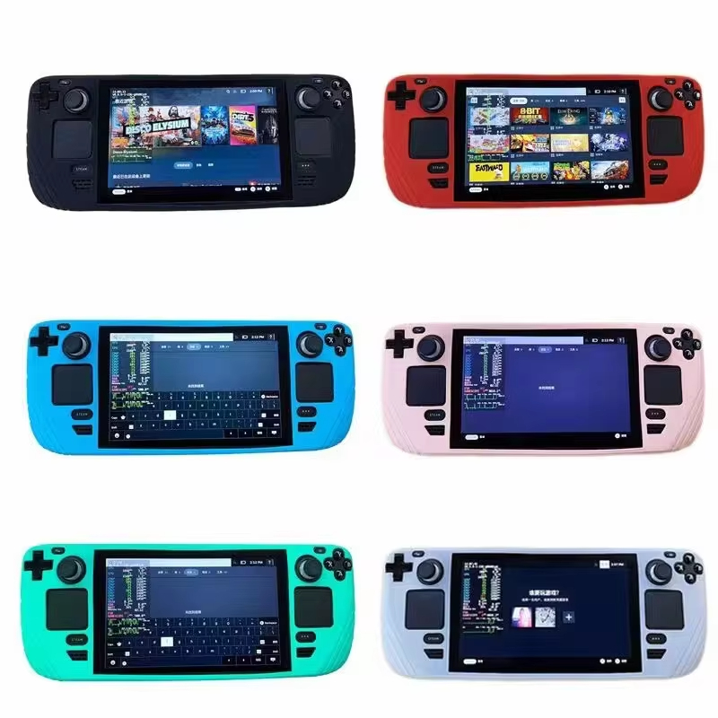 Gaming Console Steam Deck - Custodia protettiva in silicone per console