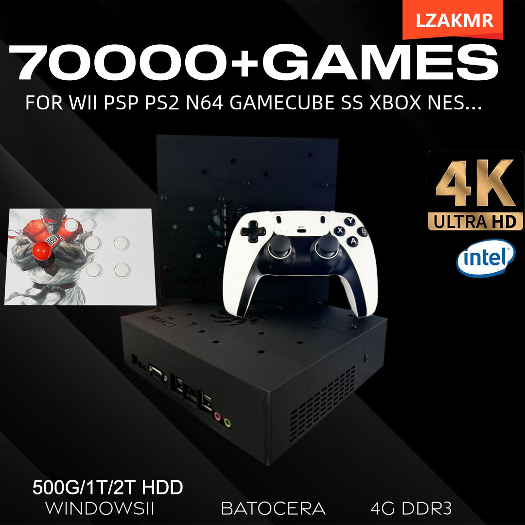 Gaming Console Windows - Console di gioco retrò 70000+ giochi
