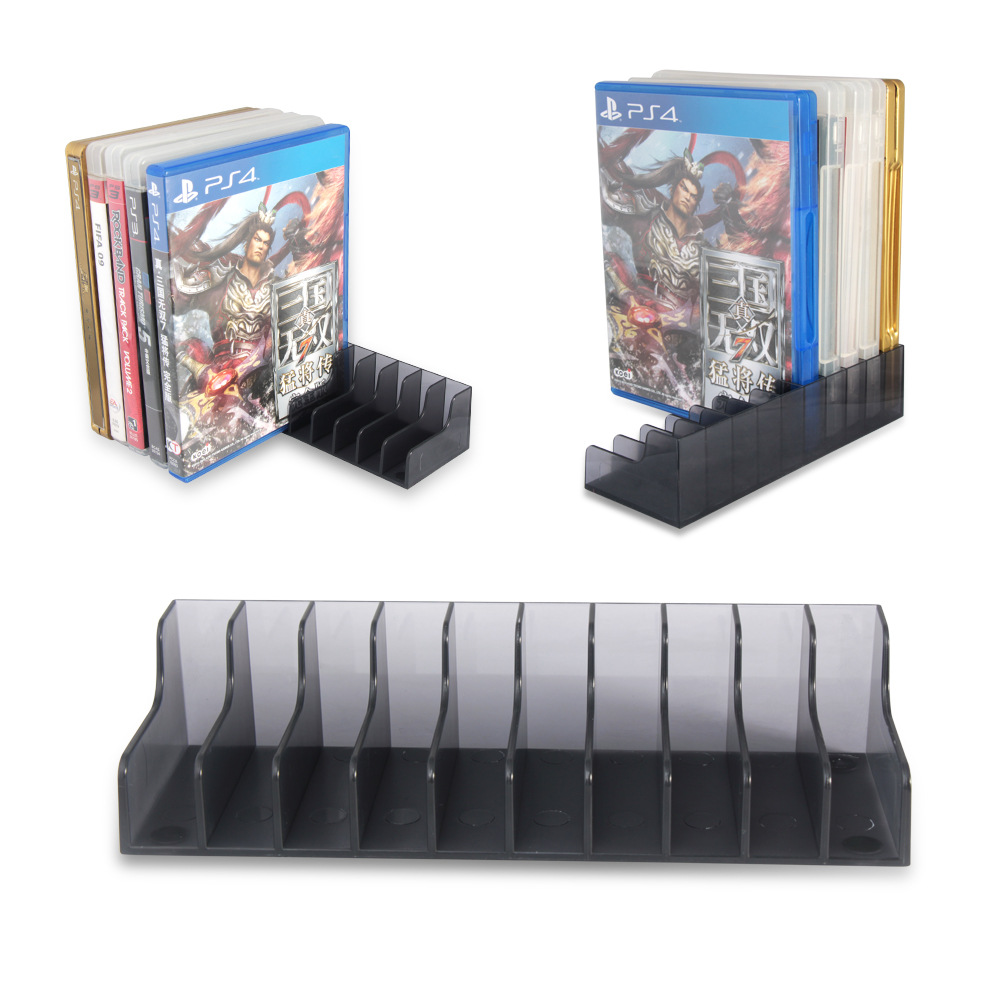 Gaming Console Station - 2 pezzi per PS5 PS4/Slim/Pro10 dischi