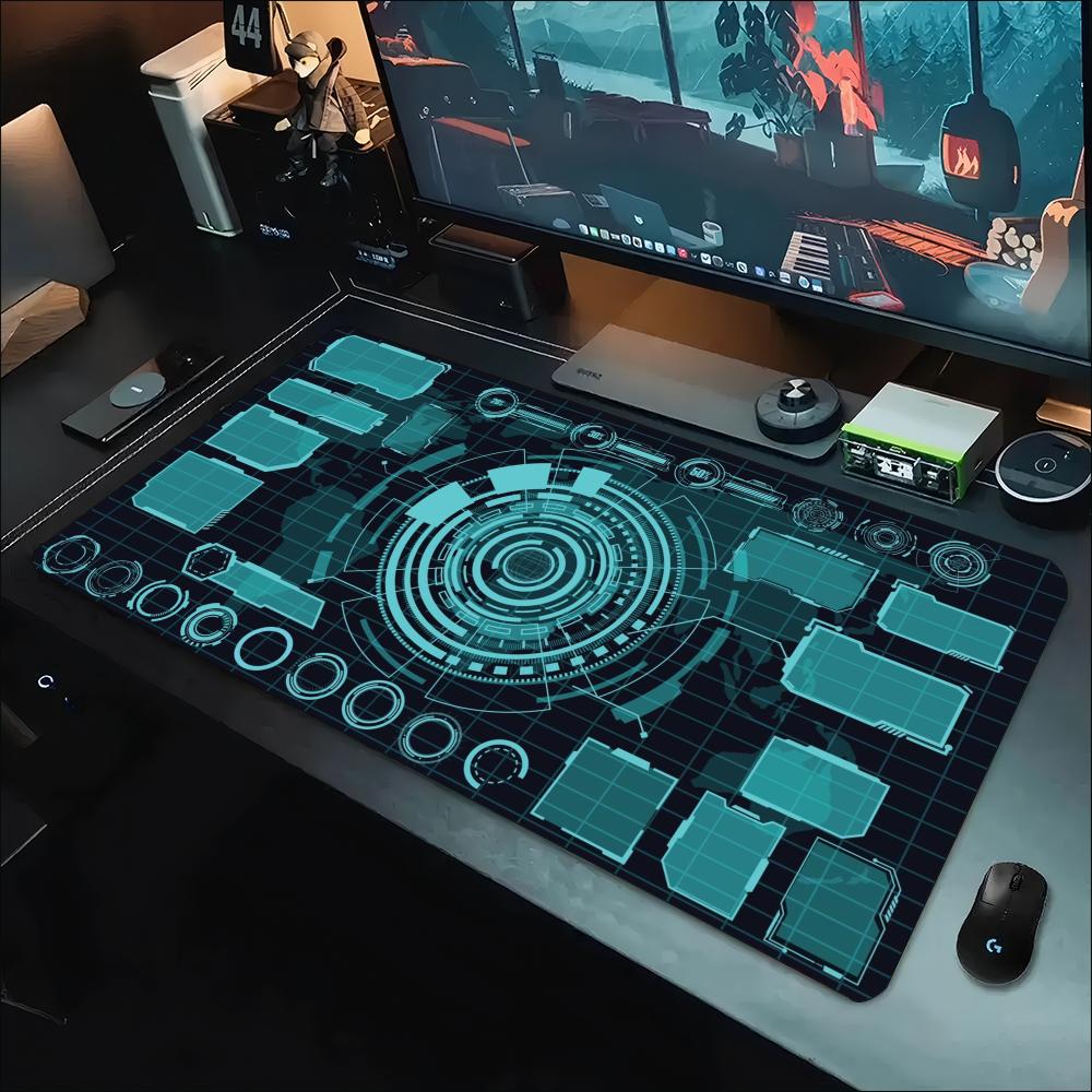 Gaming Console Keyboard - Tappetino per Mouse Esteso con Stampa