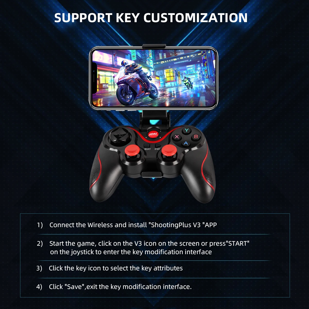 GAMINJA Wireless Bluetooth Gam - Gaming Console For Smart Tv recensione e prezzo