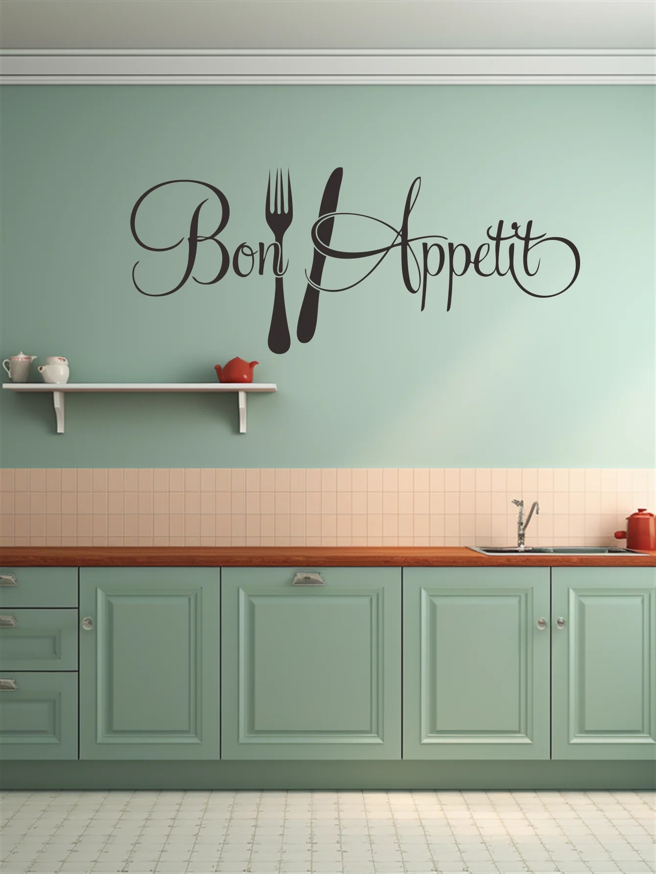 1 pc Bon apptietit con forchet - Gaming Console Wallpaper recensione e prezzo
