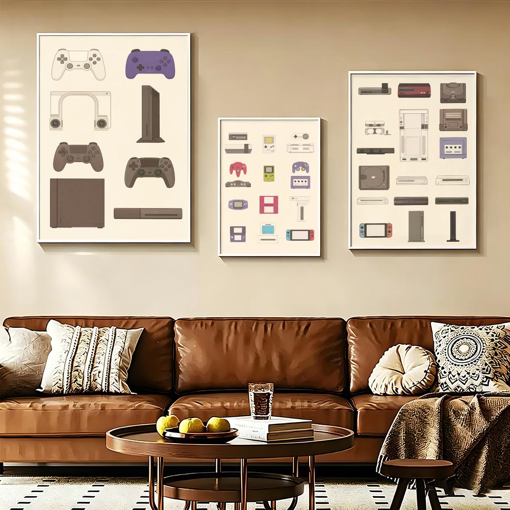 Poster Nostalgico della Consol - Gaming Console Cafe recensione e prezzo