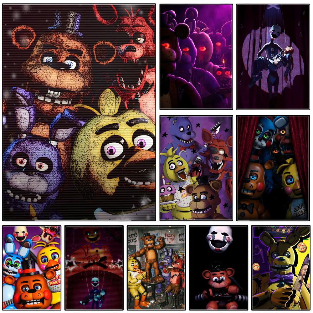 Poster Animatronico Horror F-F - Gaming Console Wallpaper recensione e prezzo