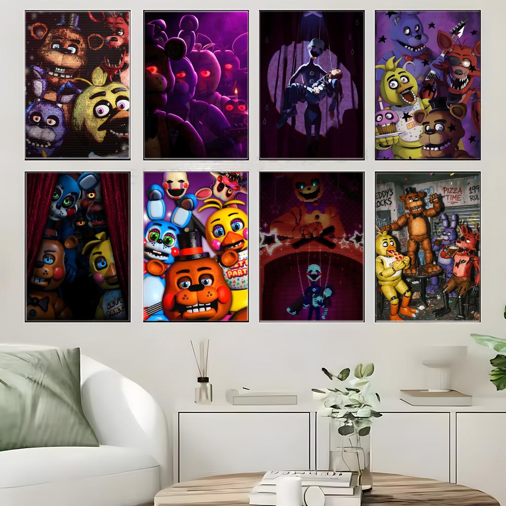 Poster Animatronico Horror F-F - Gaming Console Wallpaper recensione e prezzo