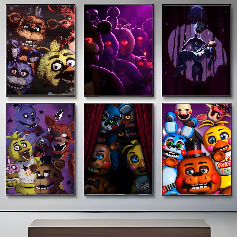 Poster Animatronico Horror F-F - Gaming Console Wallpaper recensione e prezzo