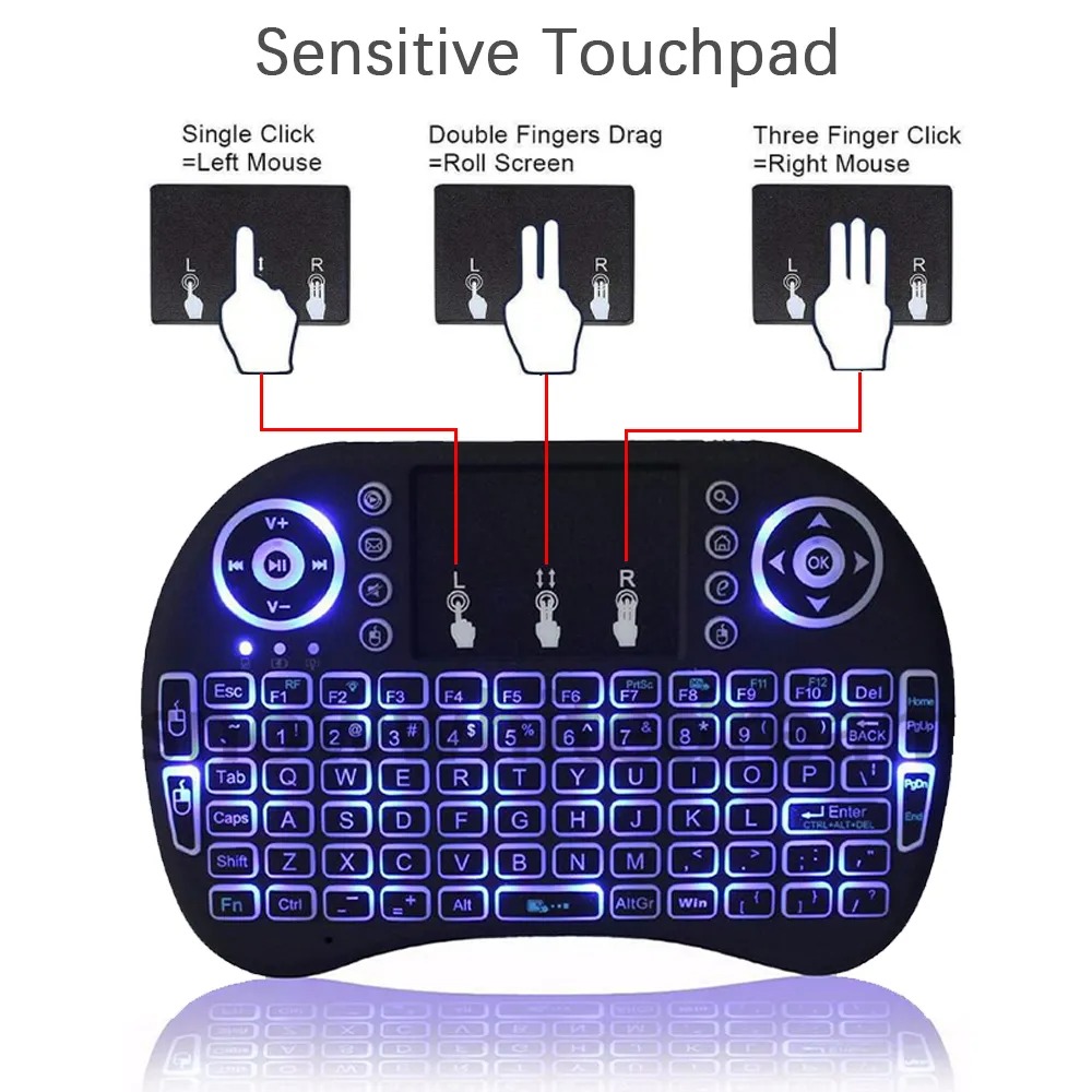 Mini tastiera wireless I8 2.4G - Gaming Console For Smart Tv recensione e prezzo