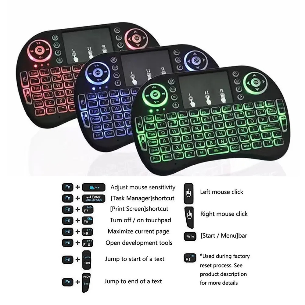 Mini tastiera wireless I8 2.4G - Gaming Console For Smart Tv recensione e prezzo