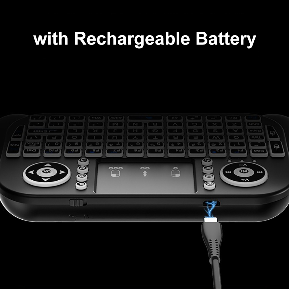 Mini tastiera RGB Tastiera Blu - Gaming Console For Smart Tv recensione e prezzo