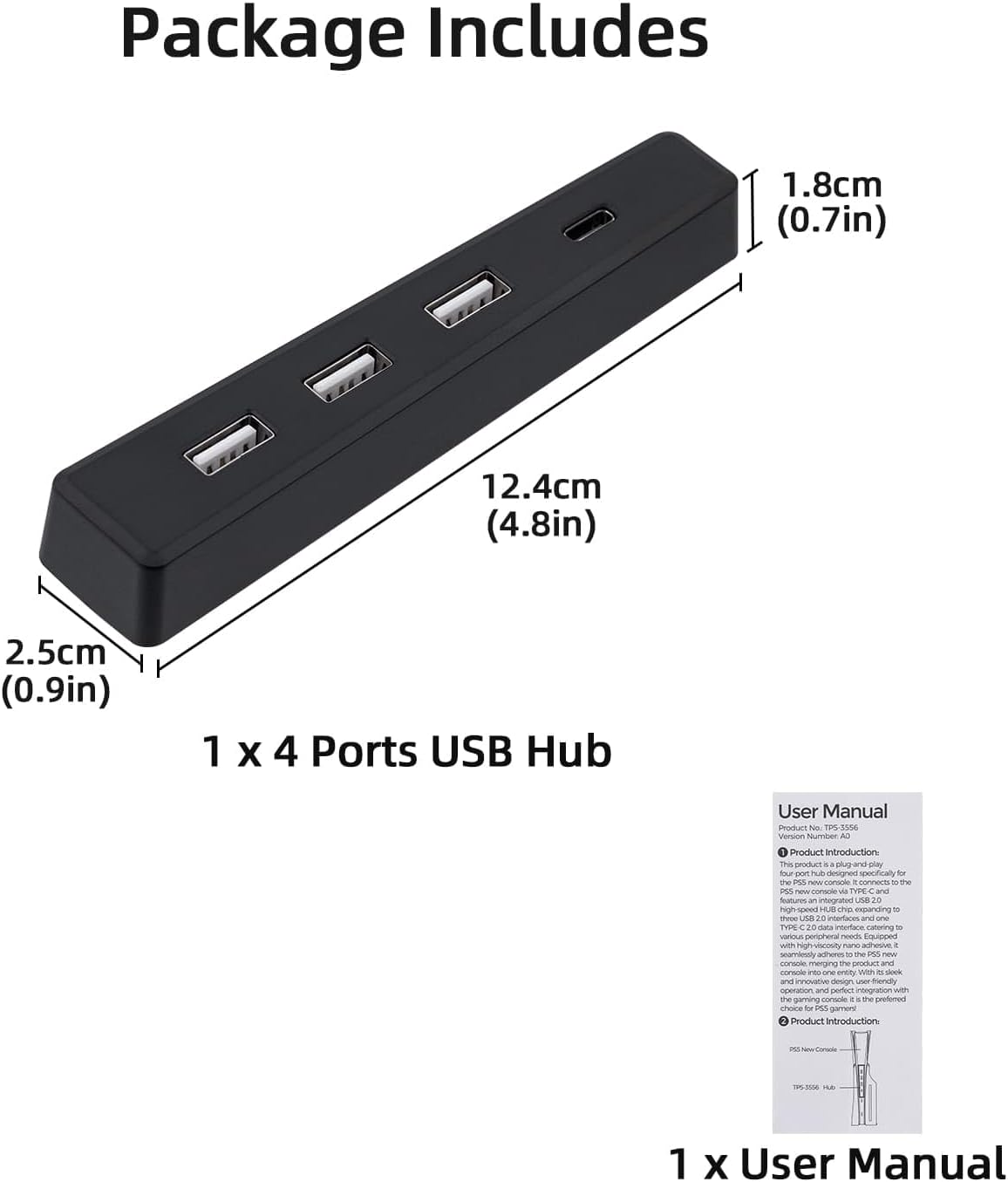 Hub USB a 4 porte per PS5 Slim - Gaming Console Sony recensione e prezzo