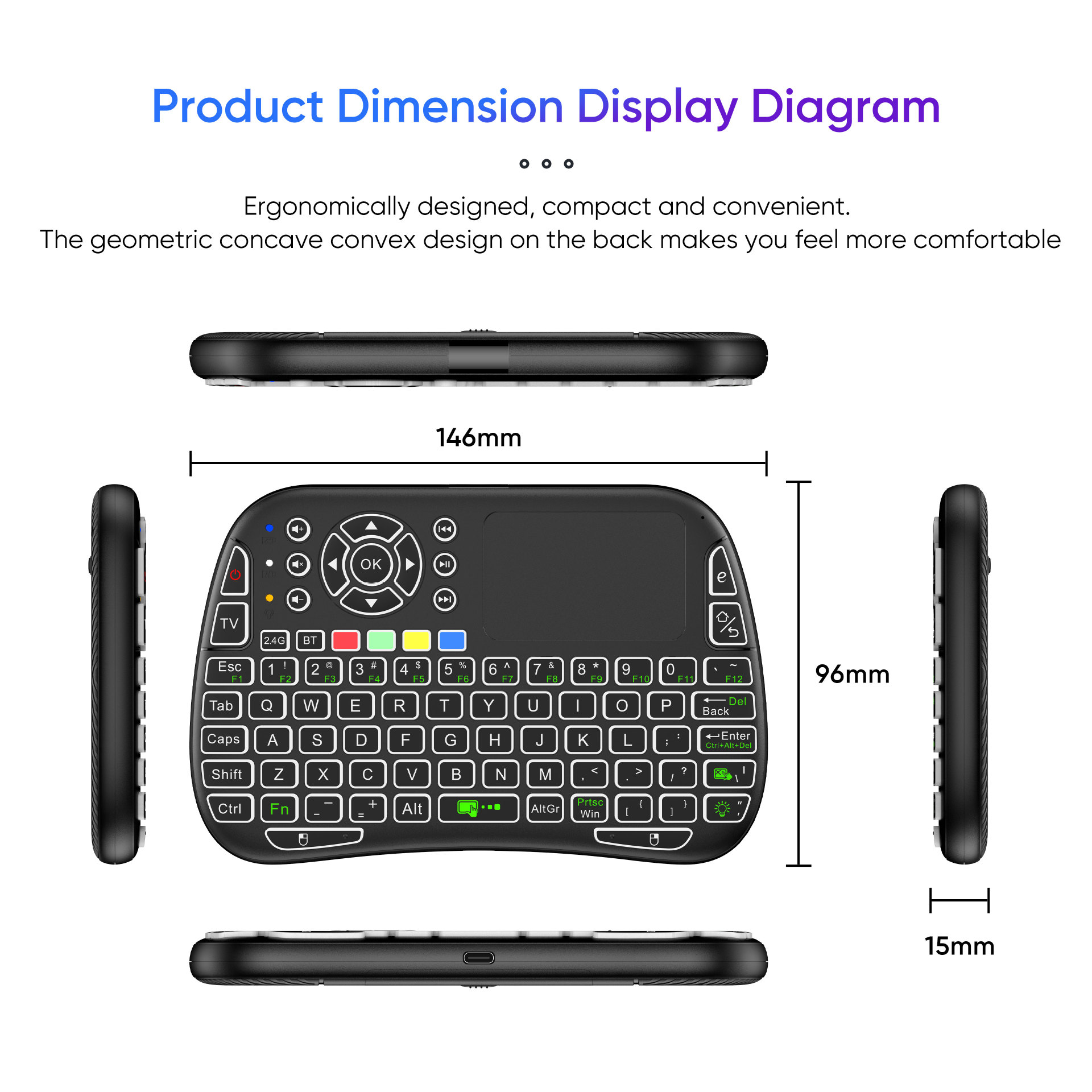 Nuovo M9 BT e 2.4G Mini Tastie - Gaming Console For Smart Tv recensione e prezzo