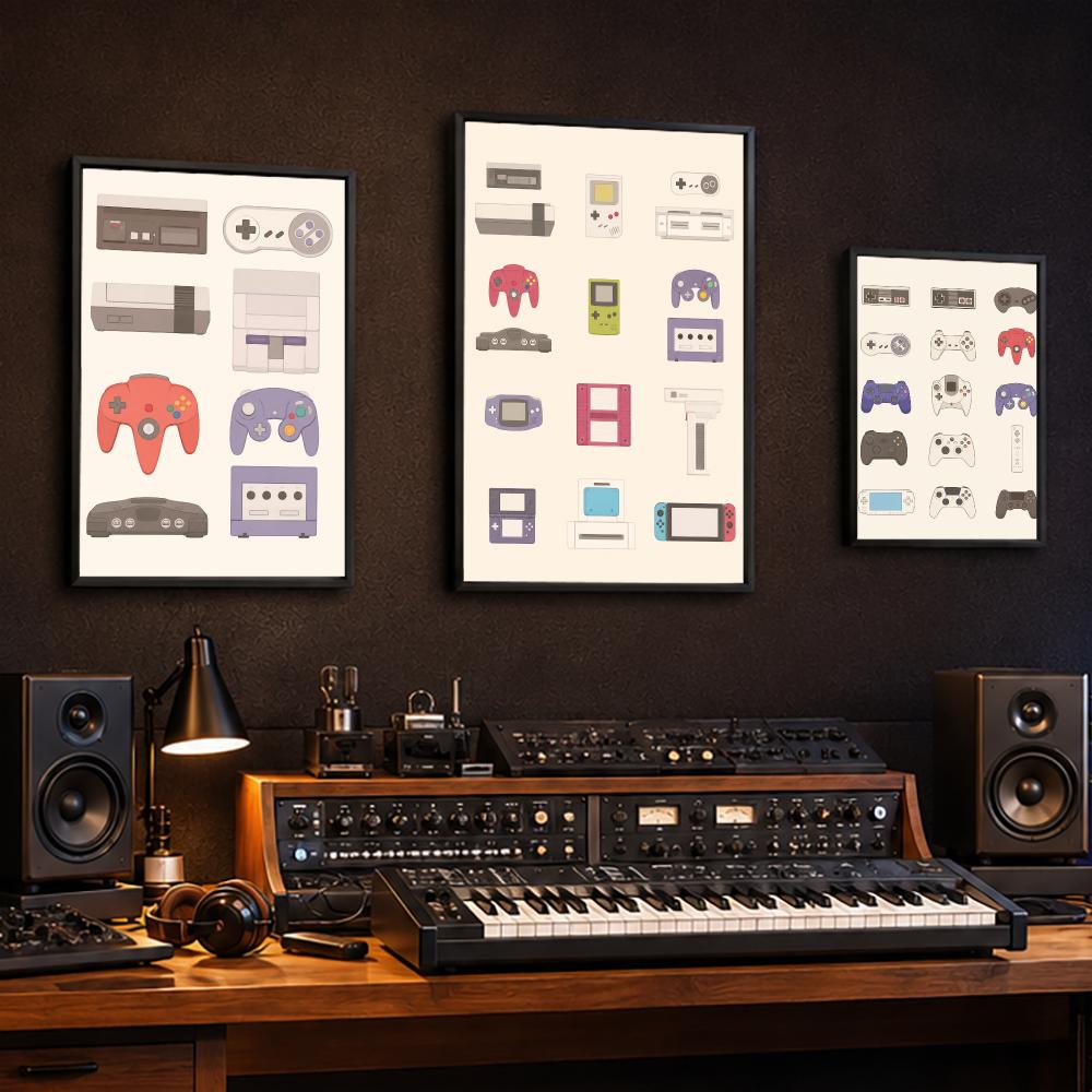 Poster per Console e Videogioc - Gaming Console Cafe recensione e prezzo