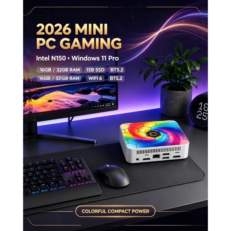 2026 Snug Core N150 MINI PC Wi - Gaming Console Windows recensione e prezzo