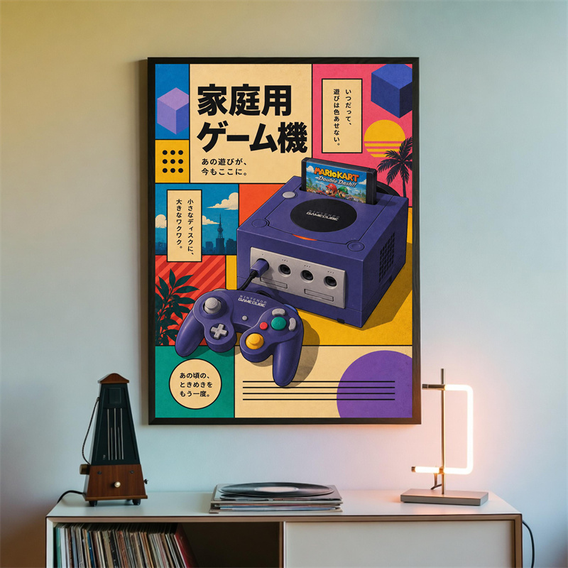 Poster da Parete Retrò per Gam - Gaming Console In 90S recensione e prezzo