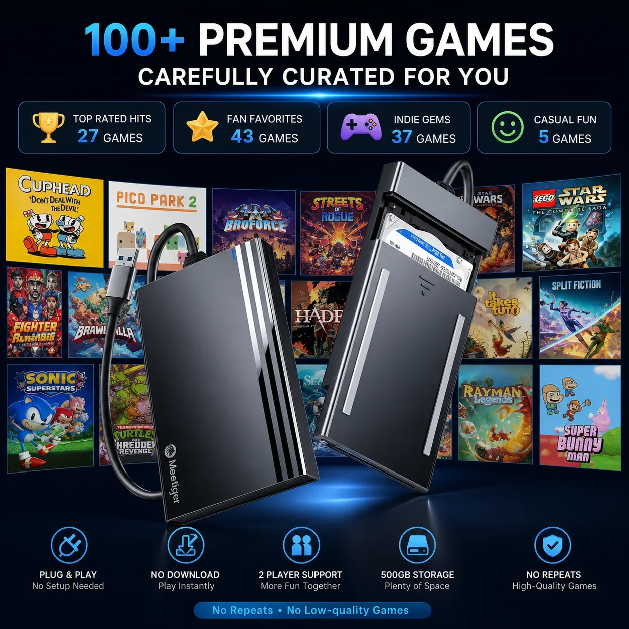 Console da gioco ZieBuddy 500G - Gaming Console Windows recensione e prezzo