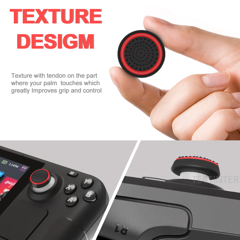4 pz Silicone Analogico ThumbS - Gaming Console Steam Deck recensione e prezzo