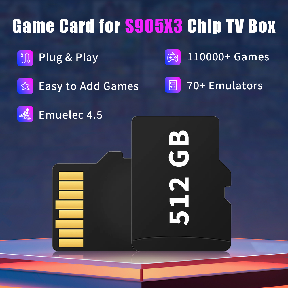 Game TF Card per S905X3 Chip T - Gaming Console Vintage recensione e prezzo