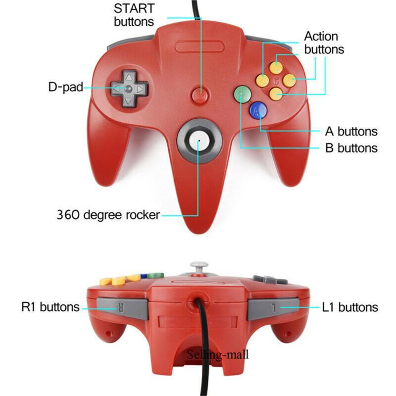 Controller N64 Classico USB ca - Gaming Console Windows recensione e prezzo