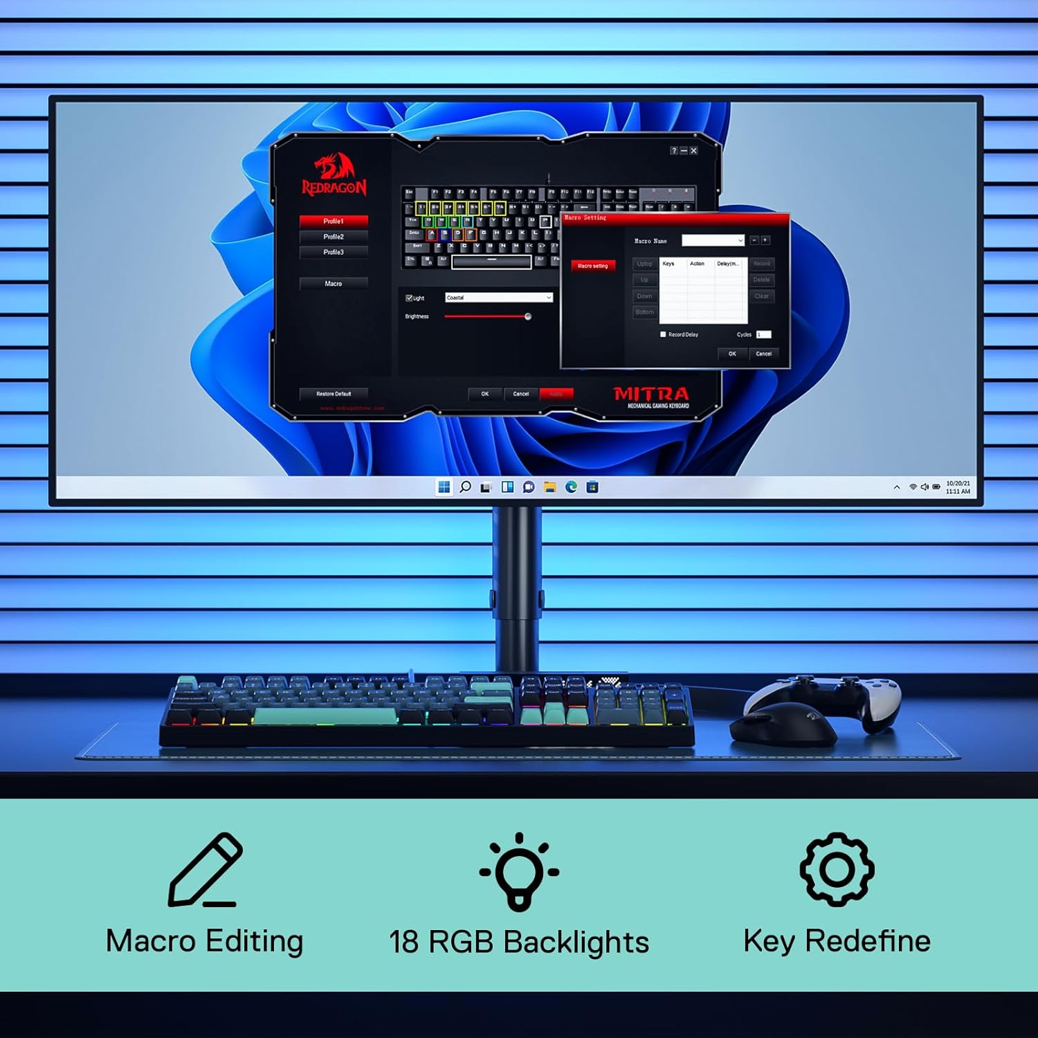 Redragon K582 SE Wired RGB 104 - Gaming Console Keyboard recensione e prezzo