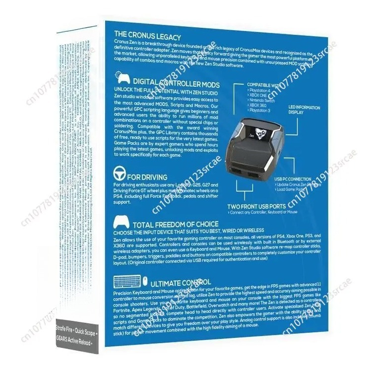 Adattatore Convertitore per Gi - Console Gaming Without Limits Zen recensione e prezzo